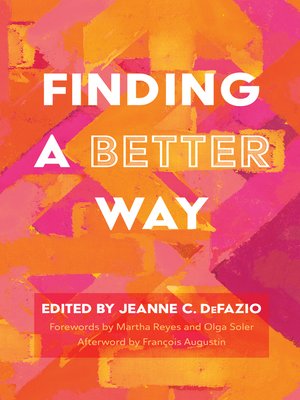 cover image of Finding a Better Way